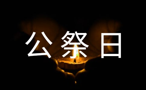 国家公祭日的心得体会