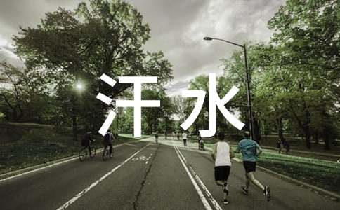 洋溢激情挥洒汗水高一写人作文