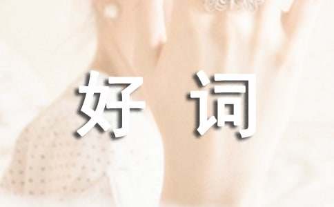 初中生作文好词好句大全