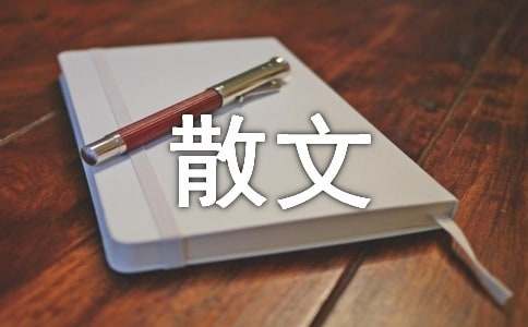 【精品】初中散文作文四篇