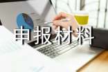 团干部申报材料