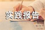 暑期社会实践报告