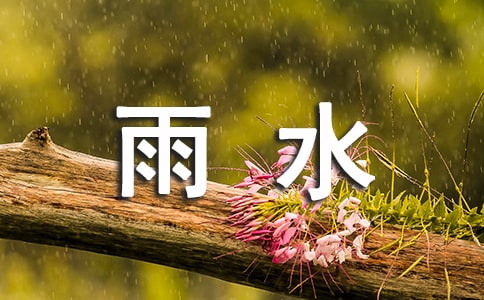 雨水初中作文
