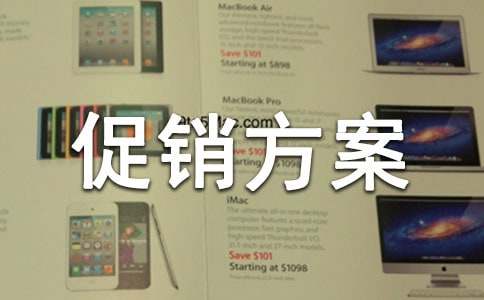 (集合)促销方案5篇
